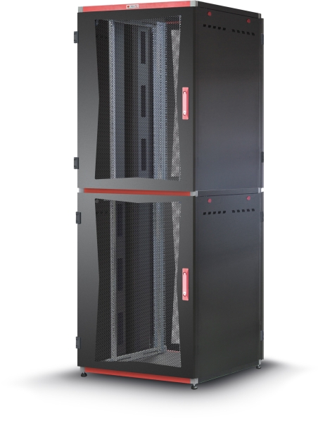 Armadio Server Rack 19'' 800x1000 2x20 Unita' Nero serie MultiSPACE